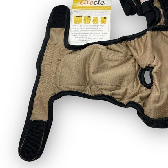 Washable Female Dog Diapers Premium Reusable Highly Absorbent 3 All Size Large - Picture 7 of 10